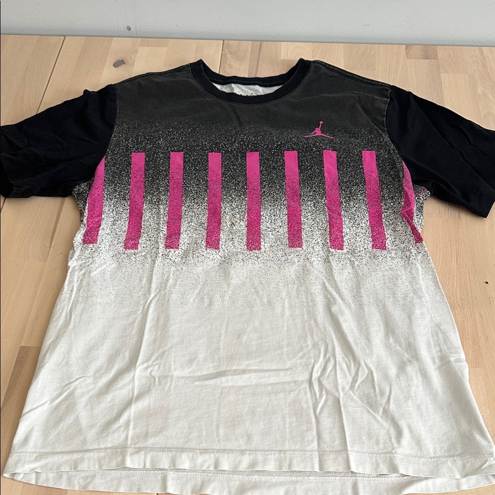 Air Jordan Men’s Rare Black/ Pink Graphic T-Shirt